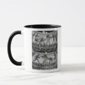 Mug Noir-chiffre dinos de grenier (Gauche)