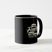 Mug Noir classique je suis Funcle - idée de cadeau (Devant droit)