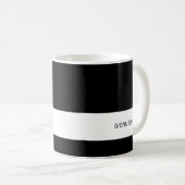 Mug Noir CMYK | (Devant droit)
