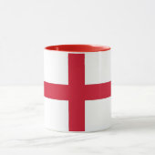 Mug noir Combo avec drapeau d'Angleterre, Royaume- (Centre)