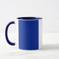 Mug noir Combo avec drapeau de la France