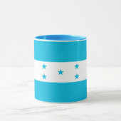 Mug noir Combo avec drapeau du Honduras (Centre)