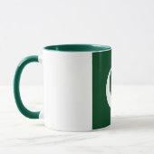 Mug noir Combo avec drapeau du Pakistan (Gauche)