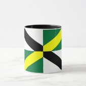 Mug noir Combo avec le drapeau de Monterey, USA (Centre)