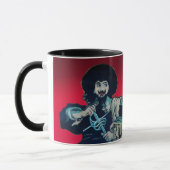 Mug NOIR CORSAIR Rouge Bourgogne Ruby Gemstone (Gauche)