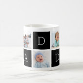 Mug Noir | Custom Daddy 5 Photo Collage (Centre)