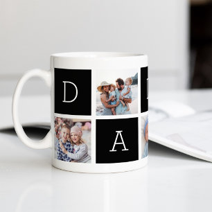Mug Noir Custom Daddy 5 Photo Collage