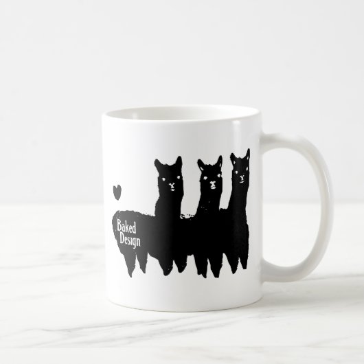 MUG NOIR D'ALPAGA (Droite)