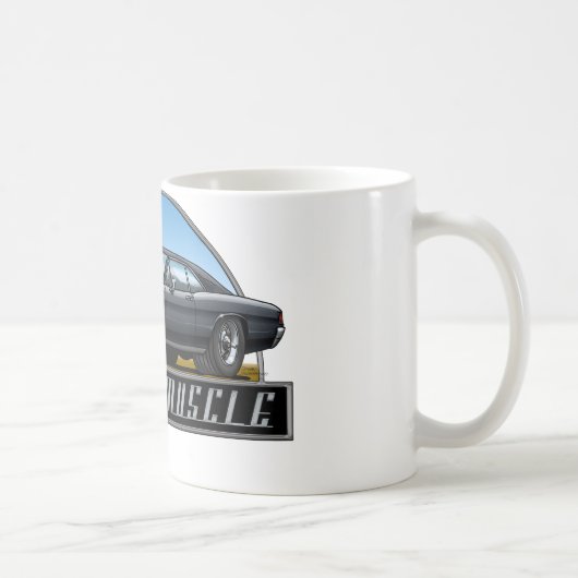 Mug Noir de 66 Chevelle (Droite)