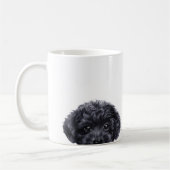 Mug Noir de caniche de jouet (Gauche)