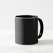 Mug Noir de carbone (Devant droit)