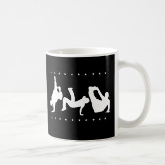 Mug Noir de danse de coupure