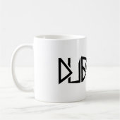 Mug Noir de Dupstep (Gauche)