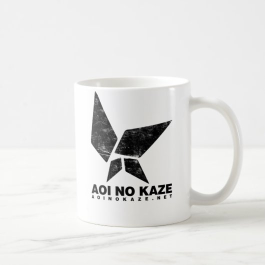 Mug Noir de grunge d'ANK (Droite)