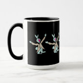Mug Noir de lapin (Gauche)
