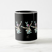 Mug Noir de lapin (Centre)