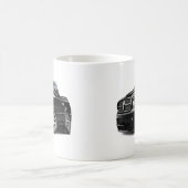 Mug Noir de RAM de Dodge SRT10 (Centre)