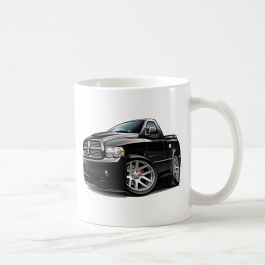 Mug Noir de RAM de Dodge SRT10 (Droite)