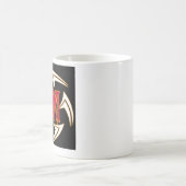 Mug Noir de tribal du Samoa (Centre)