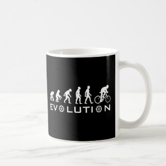 Mug Noir de vélo d'évolution