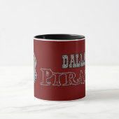 Mug noir des Dallas Pirates (Centre)
