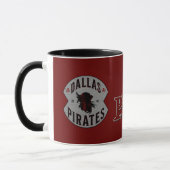 Mug noir des Dallas Pirates (Gauche)