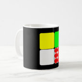 Mug Noir des Jerseys 3 de Tour de France (Devant gauche)