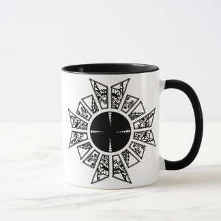 Mug Noir d'étoile de Lament