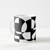 Mug Noir et blanc (Devant gauche)