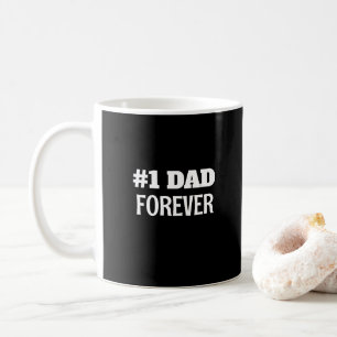 Mug Noir et blanc #1 Papa Forever Fête des pères Cadea