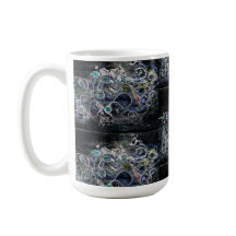 Mug noir et blanc Abstrait