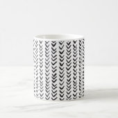 Mug Noir et blanc argenté (Centre)