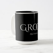 Mug noir et blanc classique (Devant gauche)