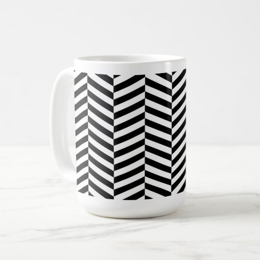 Mug Noir Et Blancs (Devant gauche)