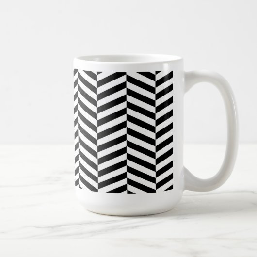 Mug Noir Et Blancs (Droite)