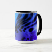 Mug Noir et Bleu (Devant droit)