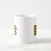 Mug Noir et état de la Pennsylvanie de plaid de (Centre)