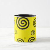Mug noir et jaune (Centre)