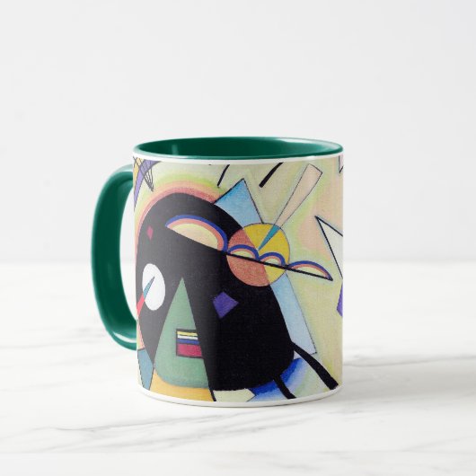 Mug Noir et Violet - Kandinsky (Devant gauche)