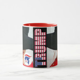 Mug Noir fait sur commande amour de sonnerie de 15