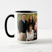 Mug Noir fait sur commande le meilleur papa ZAZZ_IT (Gauche)