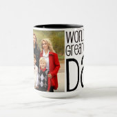 Mug Noir fait sur commande le meilleur papa ZAZZ_IT (Centre)