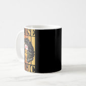 Mug Noir forte infirmière Afro Love Melanin Afro Ameri (Devant gauche)