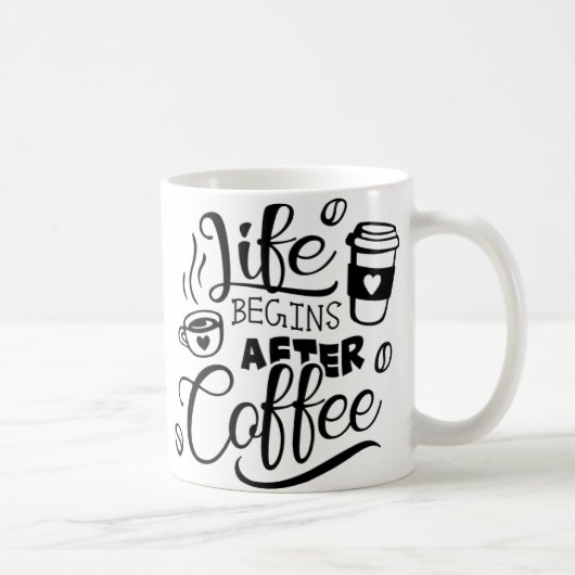 Mug Noir mignon (Droite)