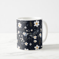 Noir minimaliste Jardin Doux Fleur sauvage Nursery