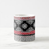 Mug noir motif (Centre)