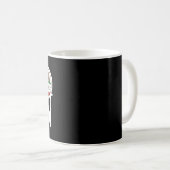 Mug Noir NÉ de Santa Cruz 11oz (Devant droit)