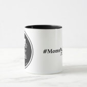 Mug noir/noir 11 oz (Centre)