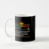 Mug Noir Noir Définition Africain Black Pride Melan (Gauche)