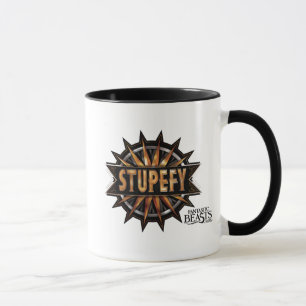 Mug Noir & Or Stupefy Spell Graphisme